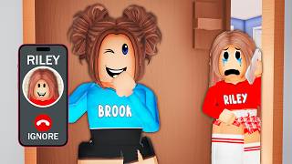 IGNORING My SISTER For 24 HOURS in Roblox Snapchat [upl. by Fayina981]