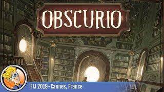 Obscurio — game overview at FIJ 2019 in Cannes [upl. by Archibald]