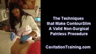 ContourSlim Cavitation RF Training Trully Makes The Difference [upl. by Hallutama]