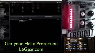 Line 6 Helix  Digitech FREQOUT Pedal Demo [upl. by Tremml]