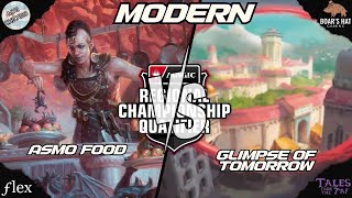 Asmo Food VS Glimpse Of Tomorrow MTG Modern [upl. by Salta815]