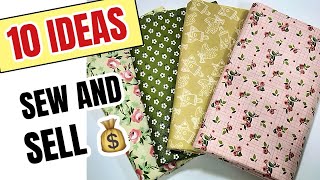 10 SEWING PROJECTS for Make AND SELL  10 SEWING PROJECTS [upl. by Pachston]