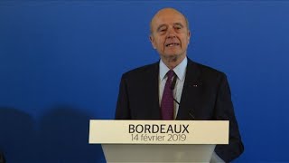 Emu aux larmes Alain Juppé fait ses adieux à Bordeaux [upl. by Buke329]