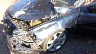 Volvo S60 D5 First start after crash [upl. by Adaliah]