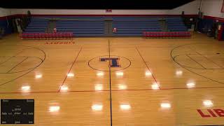 Liberty High School vs North Marion High School Mens Varsity Basketball [upl. by Leirrad]