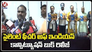 Salient Features of India Constitution Book Inauguration In Central University Hyderabad  V6 News [upl. by Cade]