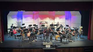 20241008 AHS Wind Ensemble quotNewcastle Marchquot by Jonnie Vinson [upl. by Bourn]