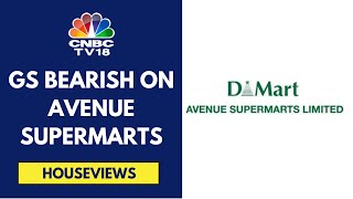 Avenue Supermarts Shares Dip As Goldman Sachs Issues A Sell Rating amp Cuts Target Price to ₹3425 [upl. by Idieh583]