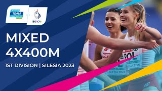 Mixed 4x400m Heat A  Full Race Replay  Silesia 2023 European Athletics Team Championships [upl. by Amato782]