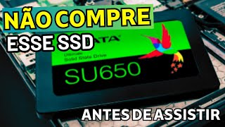 SSD ADATA SU650 240GB Vale a Pena SSD por menos de R140 [upl. by Nicko]