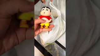 Greedy Shinchan ate all my takeaway food Crayon Shinchan figurines and ornaments Play with s [upl. by Izawa]