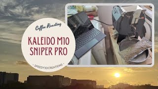 Coffee Roasting  How to use Artisan to manual and auto roast  Kaleido M10 Sniper Pro [upl. by Garrard]