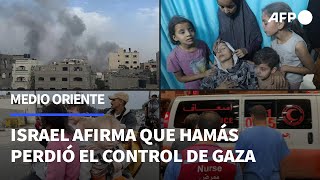 Israel afirma que Hamás perdió el control de Gaza ONU denuncia grave situación humanitaria  AFP [upl. by Martineau782]