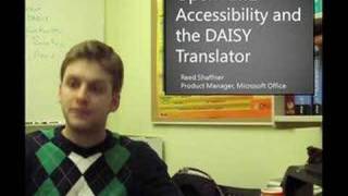 Open XML Accessibility and the DAISY Translator 12 [upl. by Loreen]