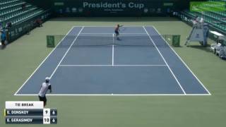 Donskoy vs Gerasimov Fantastic Set Point [upl. by Amerak]