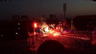 Coldplay  Formidable  Something Just Like This Stade Roi Baudouin Brussels Belgium 21062017 [upl. by Tade]