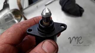 Opel Corsa 1300  How To Clean An Idle Control Valve [upl. by Gnilsia]