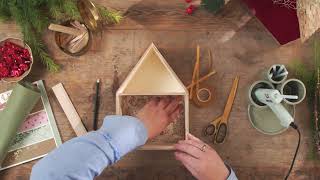 Christmas elf house DIY by Søstrene Grene [upl. by Annayehc859]