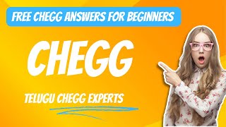 Chegg questions and answers in తెలుగు [upl. by Esile]