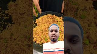 tava pulav recipe 😋☺️☺️ food recipe biryani cooking foodie streetfood tawapulao asmr ad [upl. by Ennahtur]