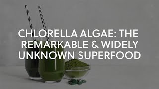 Chlorella Algae The Remarkable amp Widely Unknown Superfood [upl. by Hallett]