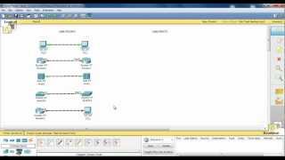 Packet Tracer  Cable cruzado y cable directo [upl. by Ocana]