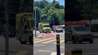 Ambulance 250 responding in Geneva [upl. by Leeland739]