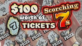 100 in Scratch Off Tickets  Was it Worth It [upl. by Colbert]