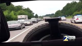 Viewers send in video of Gwinnett County police chase [upl. by Malvino]