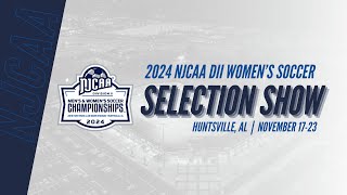 2024 NJCAA DII Womens Soccer Selection Show  Huntsville AL [upl. by Yelac]