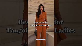 Best colours for Tan olive skin person shorts youtubeshorts fashion [upl. by Ontine353]