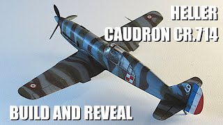 172 Heller Caudron CR714  build and reveal [upl. by Latsryc]