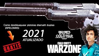 WARZONE Como Liberar PISTOLAS DIAMATTI DUPLAS GRATUITA [upl. by Johan]