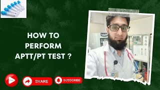 how to perform APTT test APTTActivated partial thromboplastin time [upl. by Eiramanit446]