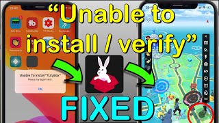 Pokemon GO Hack via TutuBox ✅ Unable to Install  Verify FIXED ✅ iSpoofer NO Human Verification [upl. by Lyrpa]