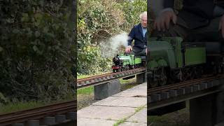 Miniature railway 🚂💨 miniaturerailway steamtrain modelengineering [upl. by Suk]