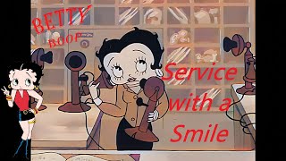 Betty Boop  Service with a Smile 1937  Colorized HD Restored precode [upl. by Red]