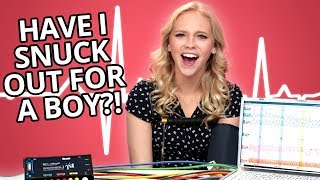 Jordyn Jones takes a Lie Detector Test  Detected [upl. by Ydnagrub253]