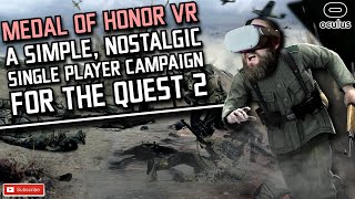 How good is Medal of Honor VR on Quest 2 for SINGLE PLAYER  Oculus Quest 2 Gameplay [upl. by Nelleh]