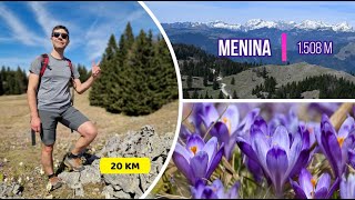 MENINA planina pomladna PRAVLJICA na sosedi Velike planine Best hikes in Slovenia [upl. by Eekcaj]