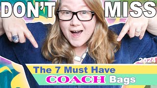 7 Best COACH Bags of 2024  Autumn Beckman [upl. by Duthie]