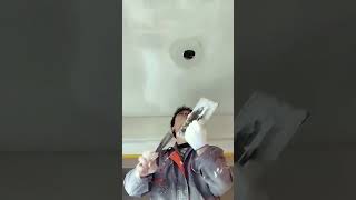 Floor drain pipe hole cement mortar sealing process [upl. by Lindner496]