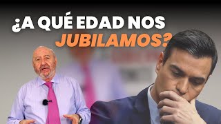 ¿A que edad se están jubilando los españoles [upl. by Ravaj529]