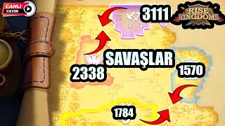 SAVAŞLAR BAŞLADI  4SV GEÇİTLER C12468  Rise of Kingdoms [upl. by Eigriv102]