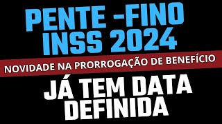 PENTE FINO DO INSS 2024 JÁ TEM DATA DEFINIDA PELO GOVERNOSAIBA MAIS [upl. by Dexter]