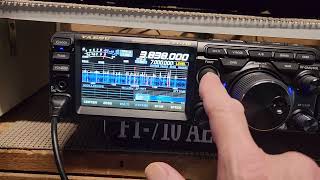 Yaesu FT710 AESS [upl. by Ahsinet]