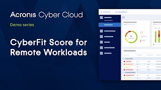 CyberFit Score for Remote Workloads  Acronis Cyber Protect Cloud  Acronis Cyber Cloud Demo Series [upl. by Brunell]