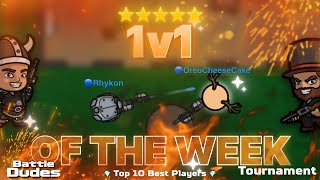 Battledudesio Competitive Server Tournament  Week 1 Summary  TheGoldenGem [upl. by Moynahan624]