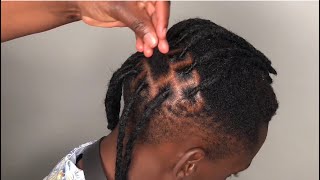 Artificial Dreadlocks Instant For Men Short Hair [upl. by Kraska]