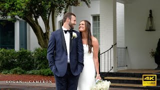 Alamance Country Club Wedding  Logan  Cameron in 4K [upl. by Naeerb]